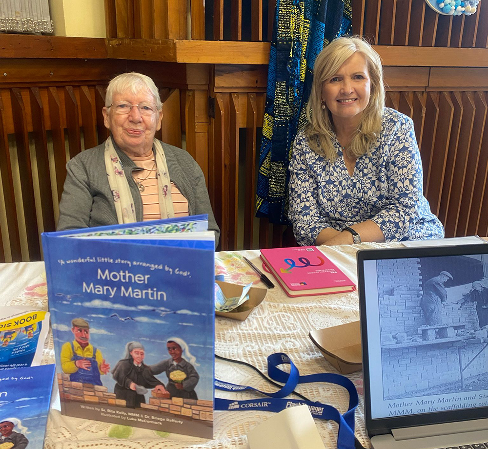 Sr Rita Kelly, MMM with Dr Briege Rafferty