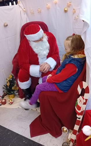 Visiting Santa