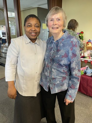 Srs Anastasia Essien and Carol Breslin, MMM