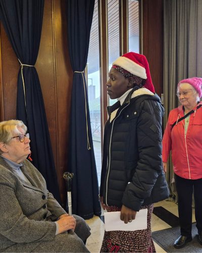 Sr Ruth Percival, MMM, Pauline Amullen, MMM and Sr Catherine Grady, MMM